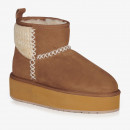 Ботинки Emu Australia Stinger Knit Flatform W13143CHES - коричневые
