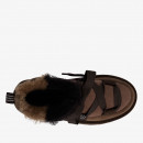 Женские ботинки Emu Australia Blurred Micro Patch W13195CHOC - коричневые