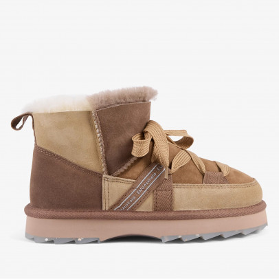 Женская обувь Emu Australia Blurred Micro Patch W13195MUSH - коричневая