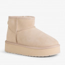 Женские ботинки Emu Australia Stinger Micro Flatform 2.0 W13296MACA - бежевые