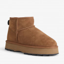 Женские ботинки Emu Australia Sharky Micro Flatform W13304CHEB - коричневые