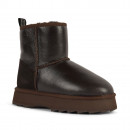 Женская обувь Emu Australia Sharky Mini Town Flatform W13340CHOC - коричневая