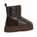 Женская обувь Emu Australia Sharky Mini Town Flatform W13340CHOC - коричневая