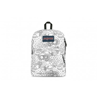 Рюкзак JanSport SuperBreak One EK0A5BAGW231 - черно-белый