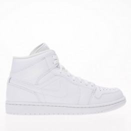 Кроссовки Nike Air Jordan 1 MID 554724-136 - белые