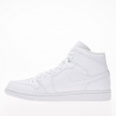 Кроссовки Nike Air Jordan 1 MID 554724-136 - белые