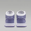 Молодежные кроссовки Nike Air Jordan 1 Mid DQ8423-500 - бело-фиолетовые