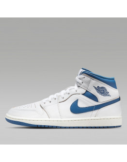 Кроссовки Nike Air Jordan 1 Mid SE FN5215-141 - белые