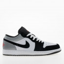 Мужские кроссовки Air Jordan 1 Low SE HF3148-106 - черно-белые