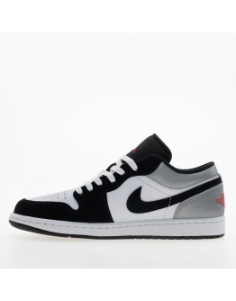 Мужские кроссовки Air Jordan 1 Low SE HF3148-106 - черно-белые