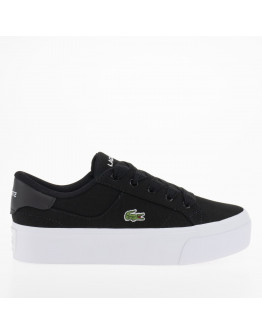 Кроссовки Lacoste Ziane Platform Textile 745CFA0012-312 - черные