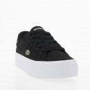Кроссовки Lacoste Ziane Platform Textile 745CFA0012-312 - черные