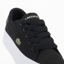 Кроссовки Lacoste Ziane Platform Textile 745CFA0012-312 - черные