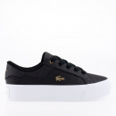 Кроссовки Lacoste Ziane Platform Leather 745CFA0013-312 - черные
