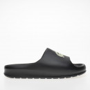 Шлёпанцы Lacoste Croco 2.0 Eco 123 745CMA0005-454 - чёрные