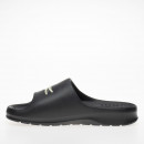 Шлёпанцы Lacoste Croco 2.0 Eco 123 745CMA0005-454 - чёрные