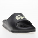 Шлёпанцы Lacoste Croco 2.0 Eco 123 745CMA0005-454 - чёрные