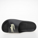 Шлёпанцы Lacoste Croco 2.0 Eco 123 745CMA0005-454 - чёрные