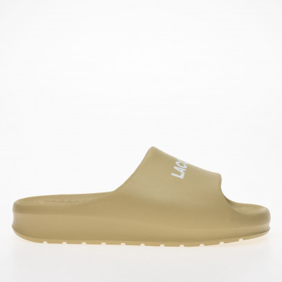 Сланцы Lacoste Serve Slide 20 747CFA0020-CJ2 - бежевые