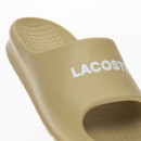 Сланцы Lacoste Serve Slide 20 747CFA0020-CJ2 - бежевые