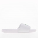 Клапки Lacoste Serve Sliders 749CMA0041-082 - белые