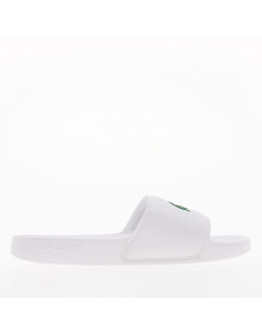 Клапки Lacoste Serve Sliders 749CMA0041-082 - белые