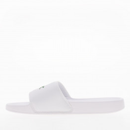 Клапки Lacoste Serve Sliders 749CMA0041-082 - белые