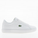 Молодежные кроссовки Lacoste Powercourt 1263 SUJ 751SUJ0003-21G - белые