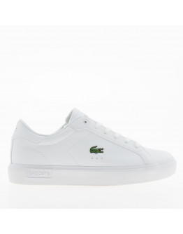 Молодежные кроссовки Lacoste Powercourt 1263 SUJ 751SUJ0003-21G - белые
