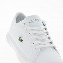 Молодежные кроссовки Lacoste Powercourt 1263 SUJ 751SUJ0003-21G - белые