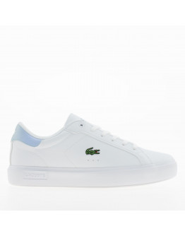 Подростковые кроссовки Lacoste Powercourt 1264 SUJ 751SUJ0004-2L6 - белые