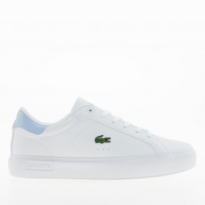 Подростковые кроссовки Lacoste Powercourt 1264 SUJ 751SUJ0004-2L6 - белые