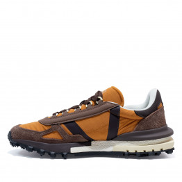 Мужские кроссовки Lacoste Elite Active 752SMA0087-05B - коричнево-оранжевые