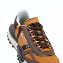 Мужские кроссовки Lacoste Elite Active 752SMA0087-05B - коричнево-оранжевые