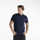 Футболка Lacoste Cotton Shirt Regular Fit DH2050-166 - темно-синяя
