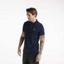 Футболка Lacoste Cotton Shirt Regular Fit DH2050-166 - темно-синяя