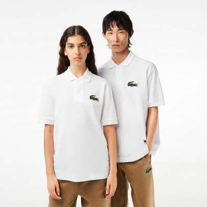 Футболка Lacoste Polo L.12.12 Loose Fit PH3922-001 - белая