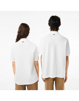 Футболка Lacoste Polo L.12.12 Loose Fit PH3922-001 - белая