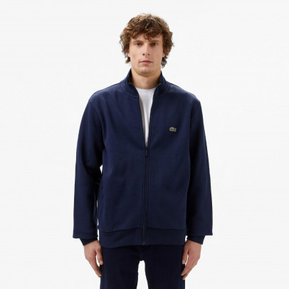 Толстовка Lacoste Regular Fit SH9622-166 - тёмно-синяя