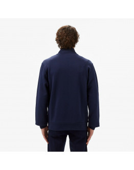 Толстовка Lacoste Regular Fit SH9622-166 - тёмно-синяя