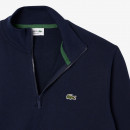 Мужская толстовка Lacoste Interlock SH9774-166 - темно-синяя