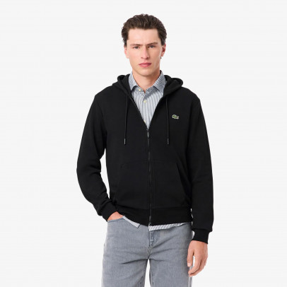 Мужская толстовка Lacoste Classic Fit SH9809-031 - черная