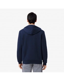 Мужская толстовка Lacoste Classic Fit SH9809-166 - темно-синяя