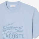 Мужская футболка Lacoste TH1427-HBA - синяя