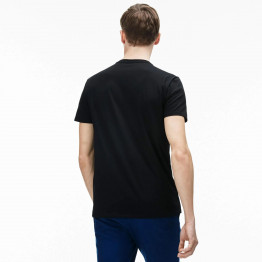 Футболка Lacoste Crew Neck Pime Cotton Jersey TH6709-031 - черная