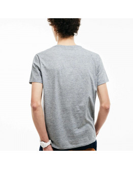 Мужская футболка Lacoste Crew Neck Pima Cotton Jersey TH6709-CCA - серый
