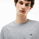 Мужская футболка Lacoste Crew Neck Pima Cotton Jersey TH6709-CCA - серый
