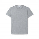Мужская футболка Lacoste Crew Neck Pima Cotton Jersey TH6709-CCA - серый