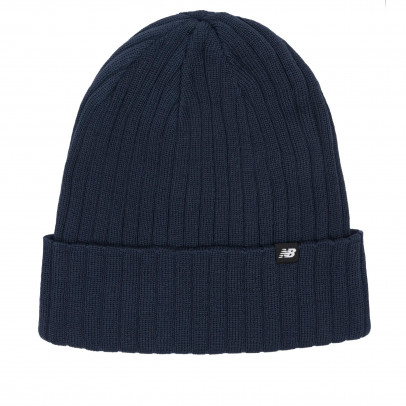 Шапка New Balance LAH33006NNY - темно-синяя-сирая