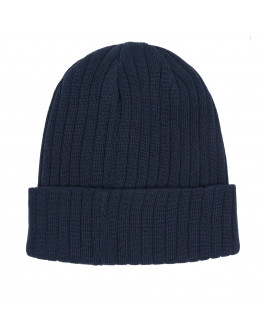 Шапка New Balance LAH33006NNY - темно-синяя-сирая